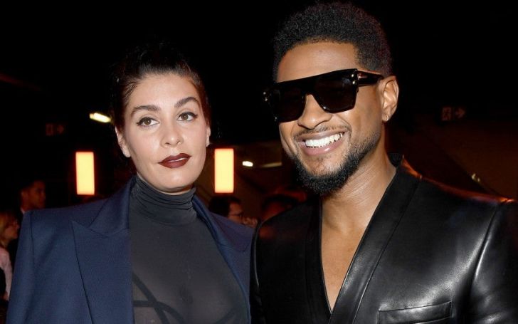 Usher and His Girlfriend Jenn Goicoechea Announced Their Child's Name.